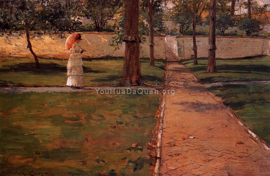 In Brooklyn Navy Yard - 威廉·梅里特·查斯